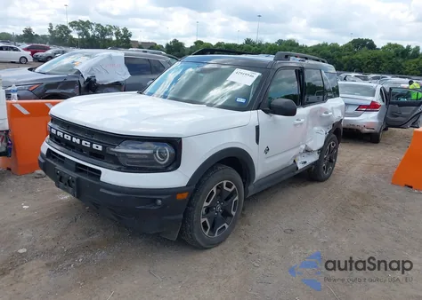 2023 Ford Bronco Sport Outer Banks из США, поврежденный, VIN 3FMCR9C60PRE04381